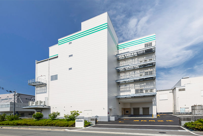 スプレードライヤーとパウダーミキサーの2号機を備えた「MINATOファクトリーSP」が竣工