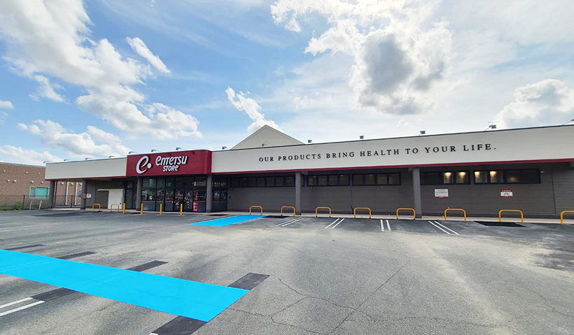 マザーサテライト方式を採用した10月開業の小型店舗の森店(森町)