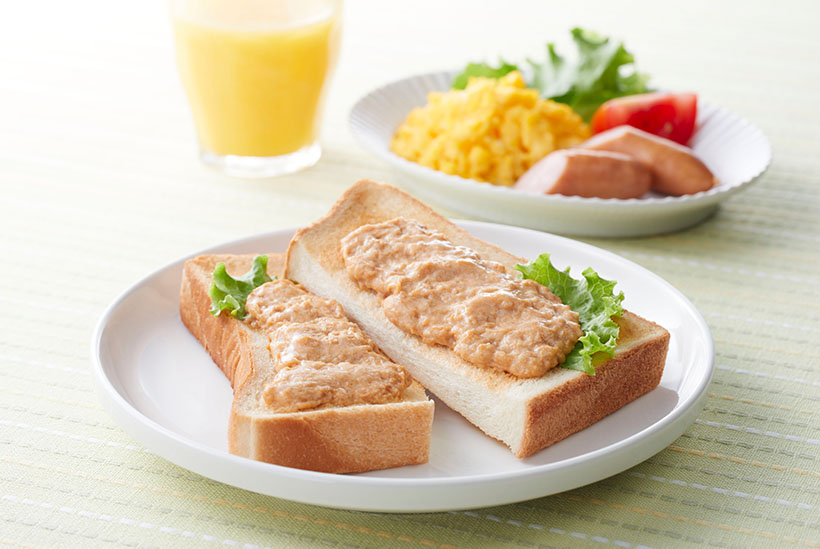 トースト/パンやクラッカーなどに合う新しい朝食の定番