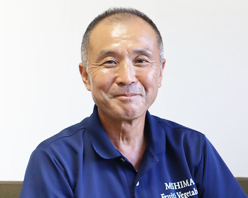 静岡食品マーケット特集:三島青果・宮澤誠社長 市場移転後、急成長