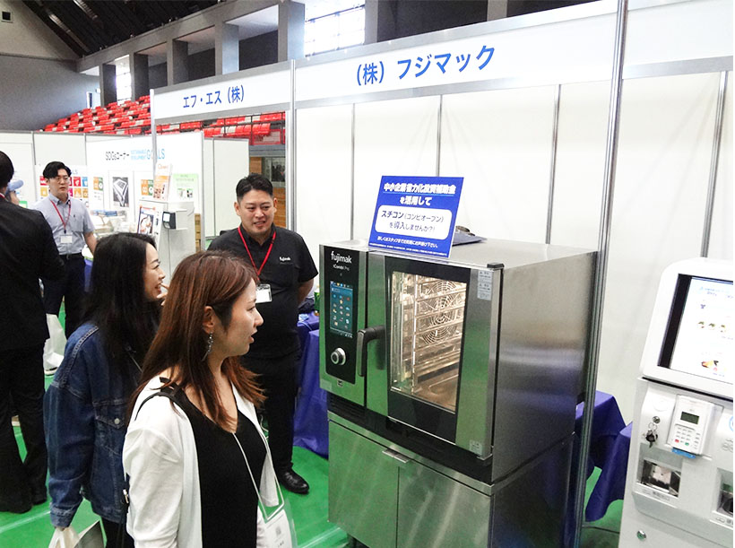 省人化機器をアピール=中村商会Foods Fair