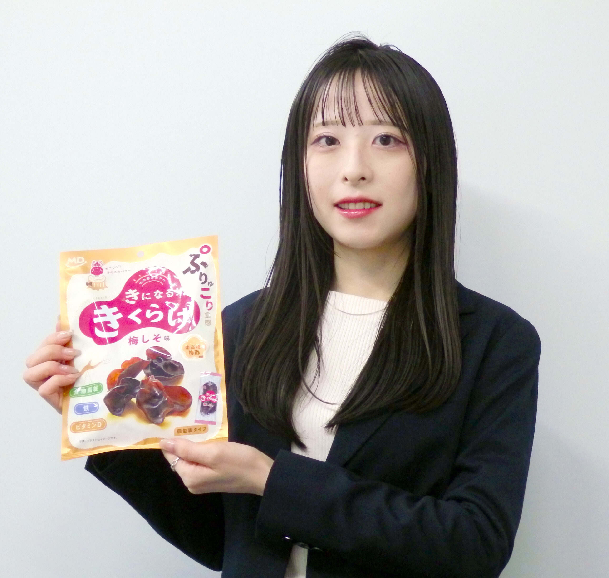 【わが社の商品開発】「きになるきくらげ　梅しそ味」MDホールディングス　新食…