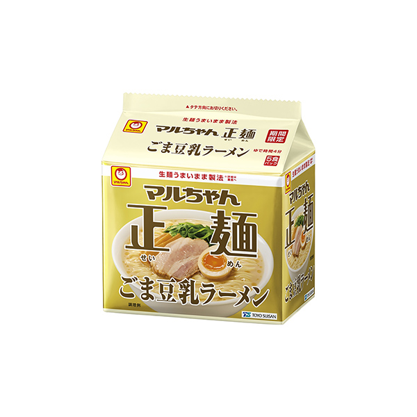 マルちゃん正麺　＜ごま豆乳ラーメン＞（東洋水産）2025年10月6日発売