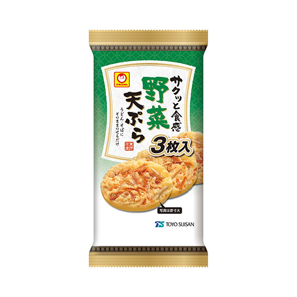 マルちゃん　サクッと食感　＜野菜＞　天ぷら（東洋水産）2025年10月1日発…