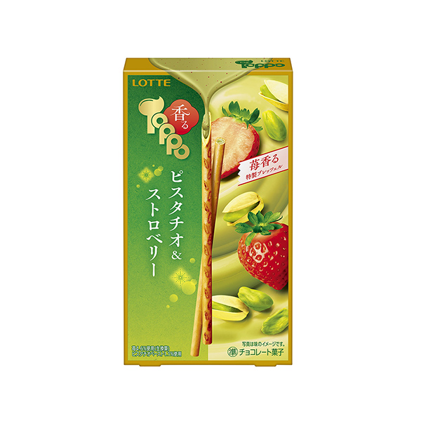 香るトッポ　＜ピスタチオ＆ストロベリー＞（ロッテ）2025年10月7日発売