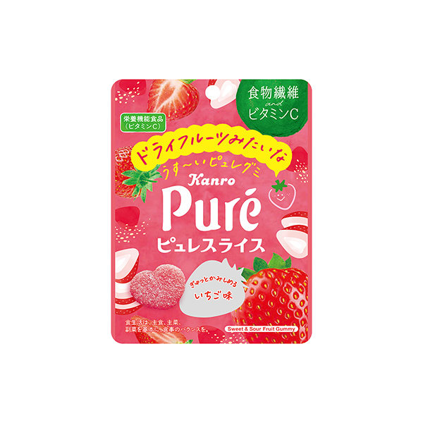 ピュレスライス　＜いちご＞（カンロ）2025年10月7日発売