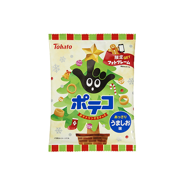 ポテコ　＜うましお味　クリスマス＞（東ハト）2025年10月13日発売