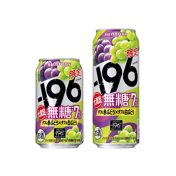 ‐196無糖＜ダブル赤ぶどう×ダブル白ぶどう＞（サントリー）2025年12月…
