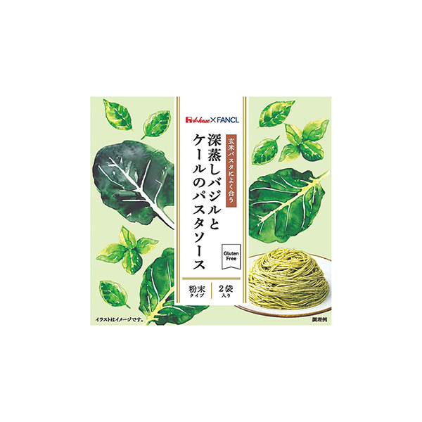 深蒸しバジルとケールのパスタソース（ハウス食品）2025年10月15日発売