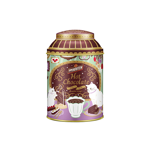 バンホーテン＜ホットチョコレート　2025-2026　リミテッドデザイン缶＞…