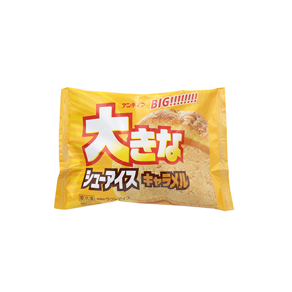 大きなシューアイス　＜キャラメル＞（栄屋乳業）2025年9月29日発売