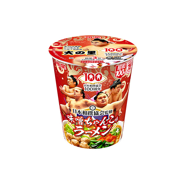 明星 日本相撲協会監修　＜味噌ちゃんこ味ラーメン＞（明星食品）2025年11…
