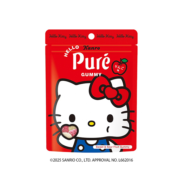 ピュレグミ×ハローキティ（カンロ）2025年10月28日発売
