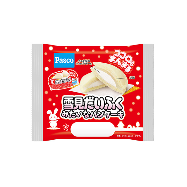雪見だいふくみたいなパンケーキ（敷島製パン）2025年11月1日発売