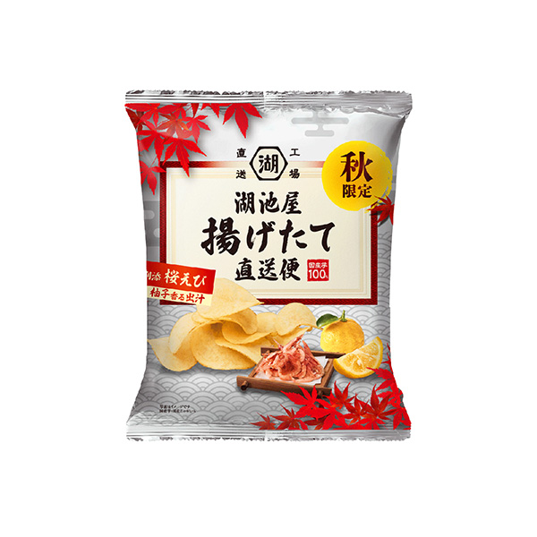 秋の揚げたて直送便＜柚子香る出汁＞（湖池屋）2025年10月27日発売
