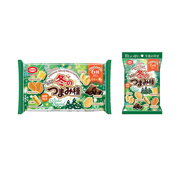 ＜冬の＞　つまみ種（亀田製菓）2025年11月17日発売