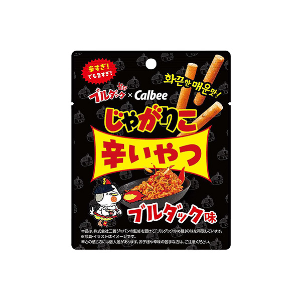 じゃがりこ辛いやつ　＜ブルダック味＞（カルビー）2025年12月1日発売