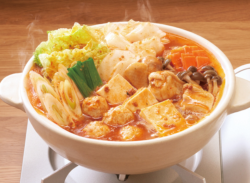 野菜たっぷり!麻婆鍋