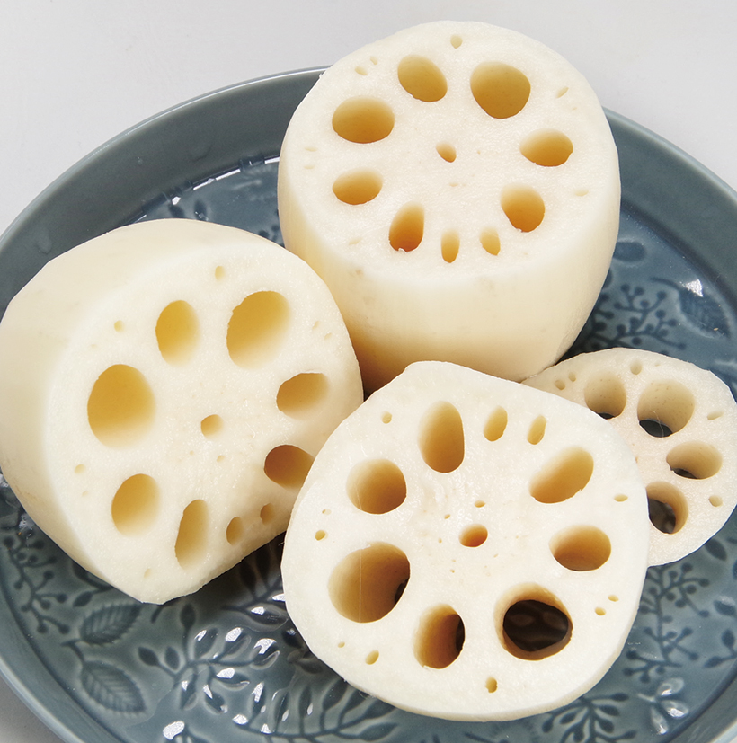 れんこん シャキシャキ、ホクホクお好みで