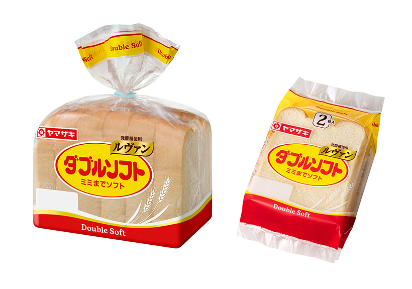 山崎製パン、「ダブルソフト」リニューアル