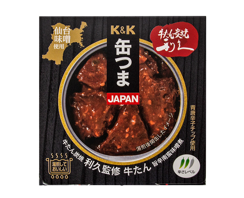 国分東北、「K＆K缶つま」シリーズから「牛たん旨辛南蛮味噌煮」発売