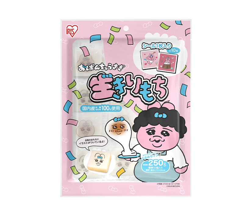 包装もち特集：アイリスフーズ　人気キャラコラボが好評