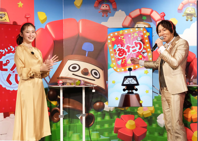 森永乳業、「ピノ」仮想空間でくじ引き　東京・渋谷でリアル体験も