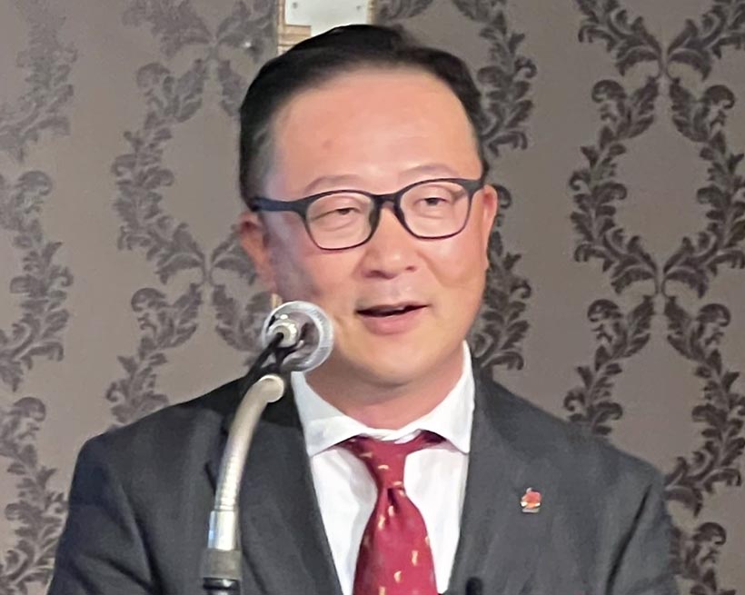 食品経営者フォーラム　臼田真一朗関東食糧社長講演　DXによる進化語る