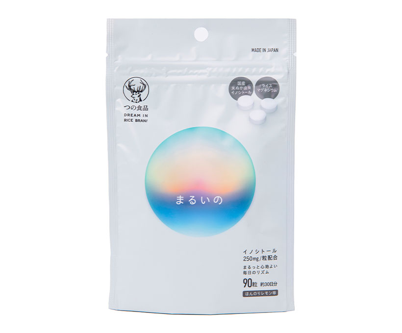 築野食品工業、米ぬか由来「まるいの」発売　イノシトール配合　健康成分を手軽に