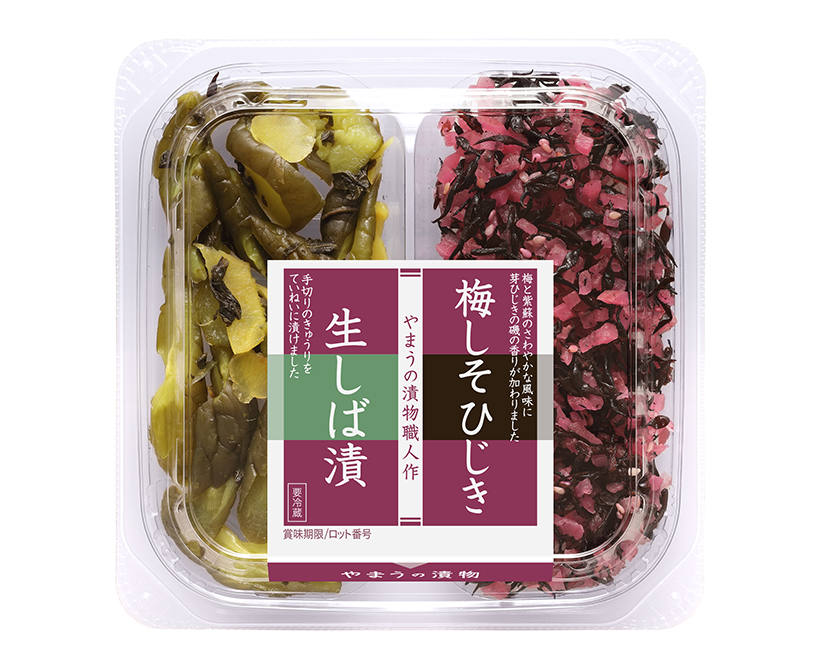 漬物特集：やまう　二色カップ動き良し　新規導入増加に力注ぐ