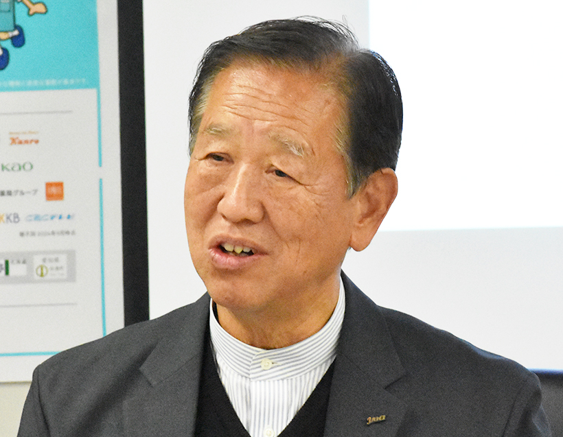 日本ヘルスケア協会・今西信幸会長、予防の中心は「食」　日健工研修会で訴え