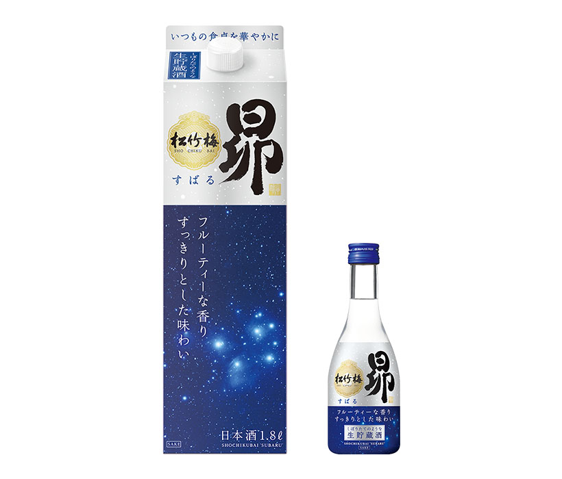中部秋季特集：宝酒造　松竹梅「昴」取扱い拡大　訪日韓国人に人気高く