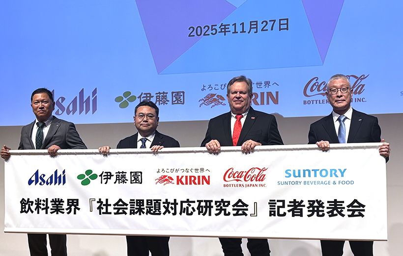 【速報】飲料大手5社、日付逆転不可に着手　年間3万台の配送トラック削減へ