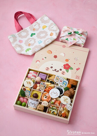 〔新商品〕人気キャラクターのおせち＝オンワードデジタルラボ【時事通信速報】