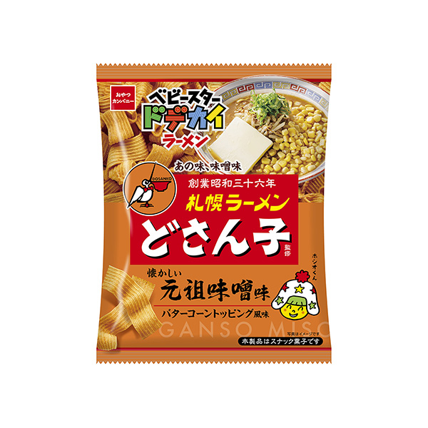 ベビースタードデカイラーメン　＜札幌ラーメン どさん子監修 元祖味噌味バター…