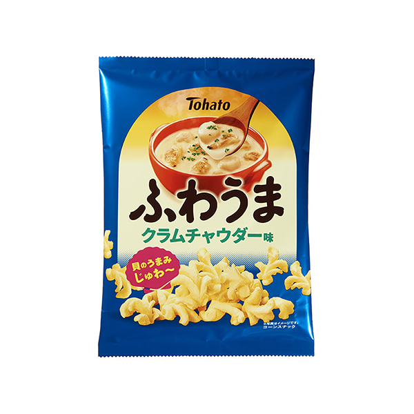 ふわうま　＜クラムチャウダー味＞（東ハト）2025年11月17日発売