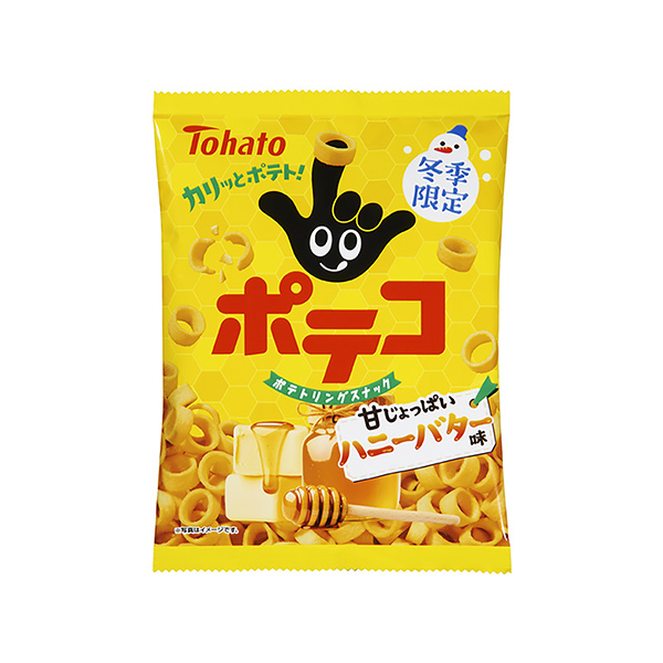 ポテコ　＜ハニーバター味＞（東ハト）2025年11月17日発売