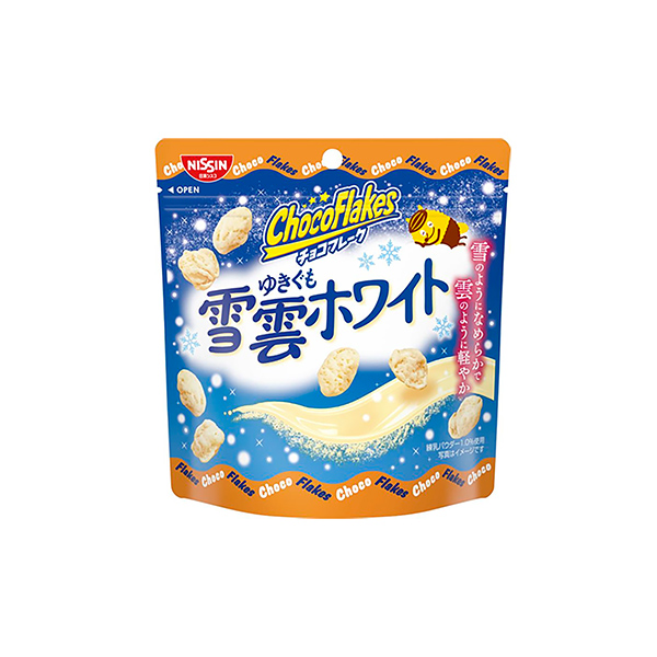 チョコフレーク　＜雪雲ホワイト＞（日清シスコ）2025年11月24日発売