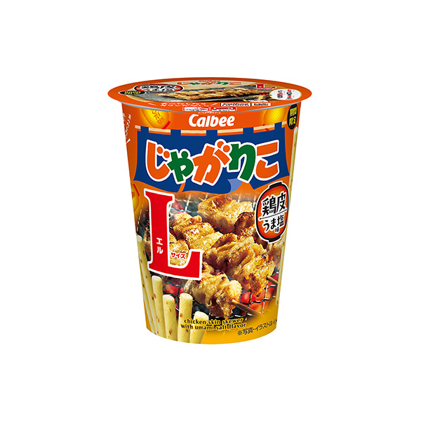 じゃがりこ　＜鶏皮うま塩味＞　Lサイズ（カルビー）2025年11月24日発売