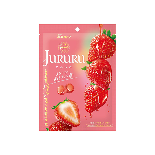 じゅるる　＜あまおう苺＞（カンロ）2025年11月25日発売