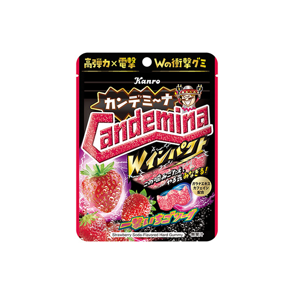 カンデミーナグミWインパクト　＜一撃いちごソーダ＞（カンロ）2025年11月&hellip;