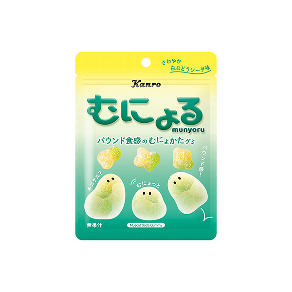 むにょるグミ　＜白ぶどうソーダ味＞（カンロ）2025年12月9日発売