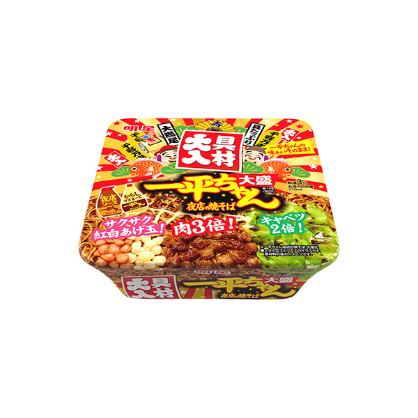 明星　一平ちゃん夜店の焼そば＜大盛　具材大入＞（明星食品）2025年12月2&hellip;