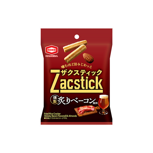 ザクスティック＜燻製炙りベーコン風味＞（亀田製菓）2025年12月15日発売