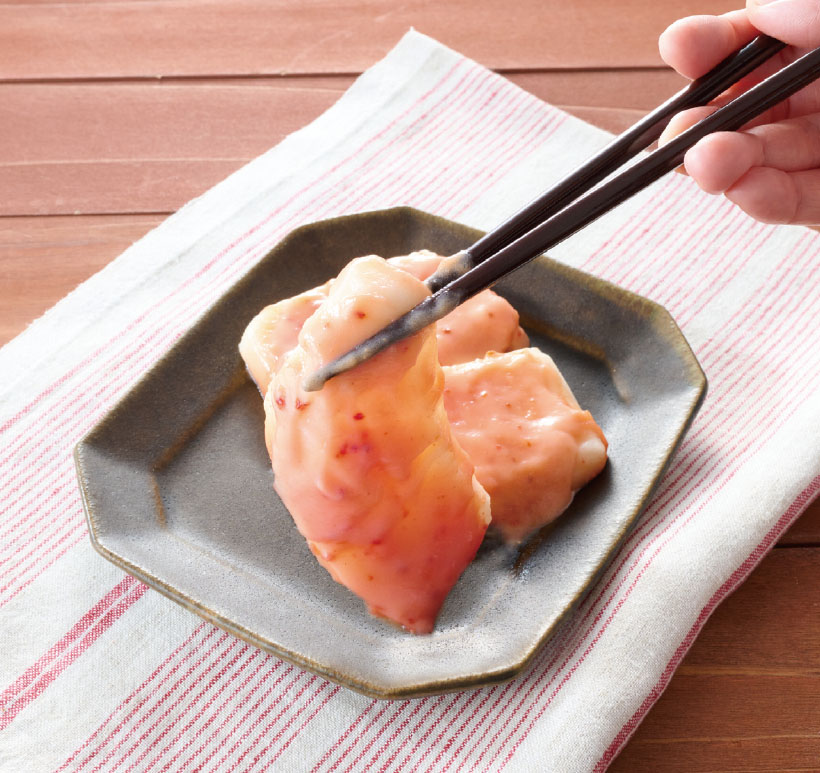 丸美屋　「おもち亭　おもちとからめて！」で、いつもと違うおもちを