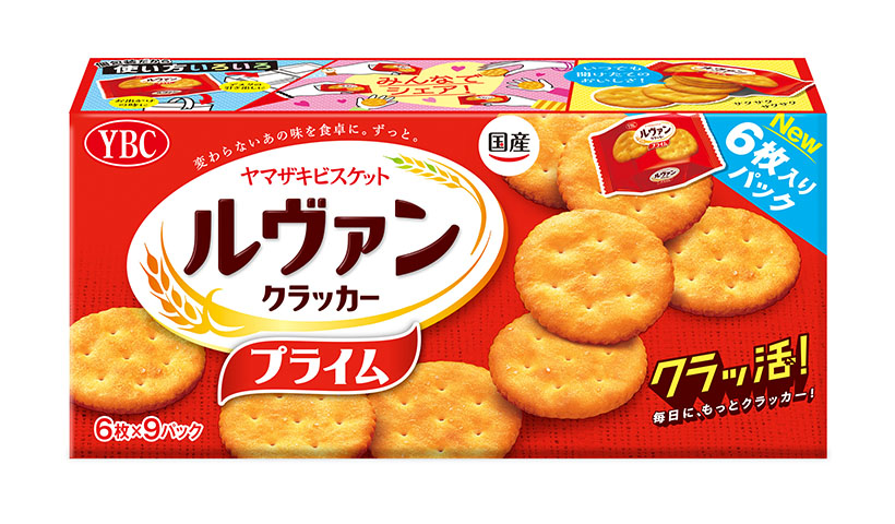 ビスケット特集：ヤマザキビスケット　クラッカー食事代替浸透を