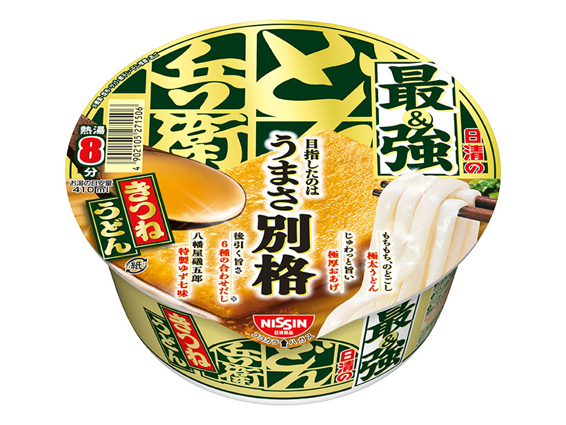 即席麺特集：日清食品　最需要期へ「どん兵衛」拡販