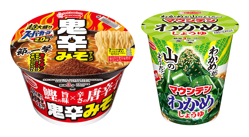 即席麺特集：エースコック　「スーパーカップ」コスパ支持で2桁成長