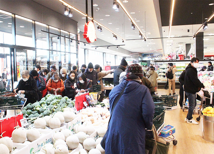 ◆冬季東北流通特集：競争激化の冬　集客力の差で明暗