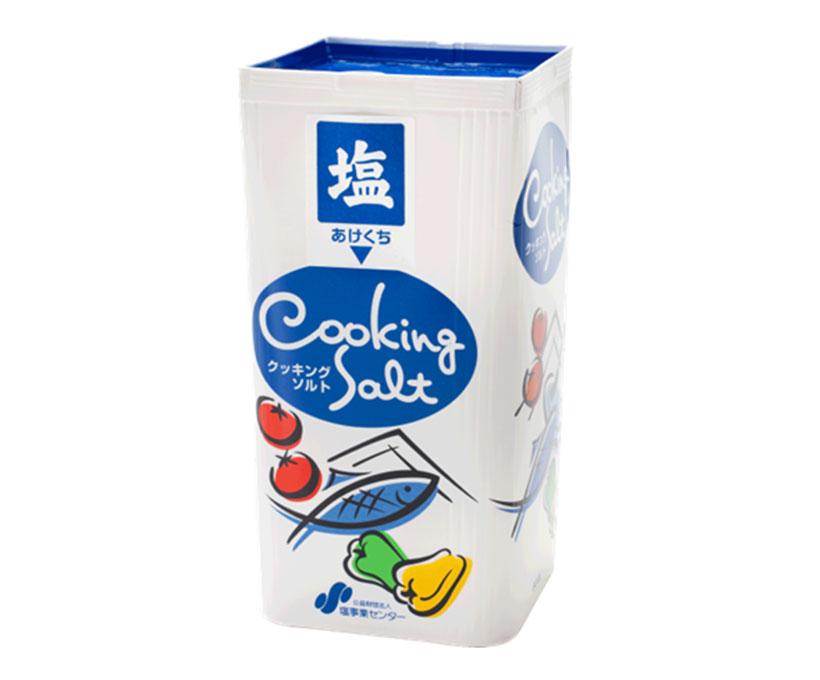 塩事業センター、「クッキングソルト800g」パッケージ刷新　開け方・使い方図&hellip;